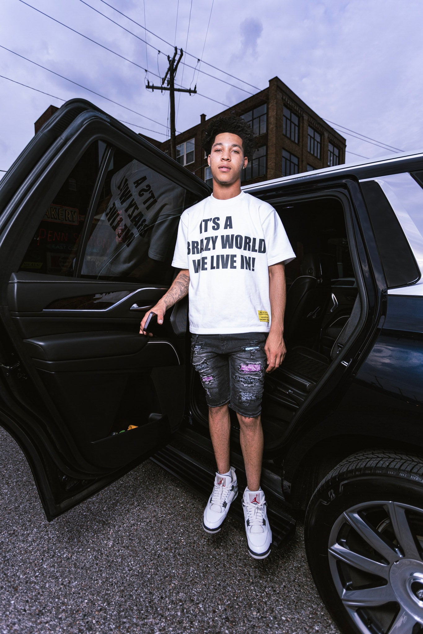 It’s a brazy world tee