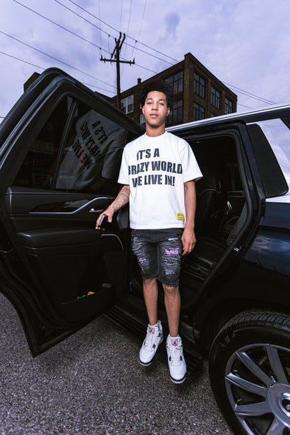 It’s a brazy world tee