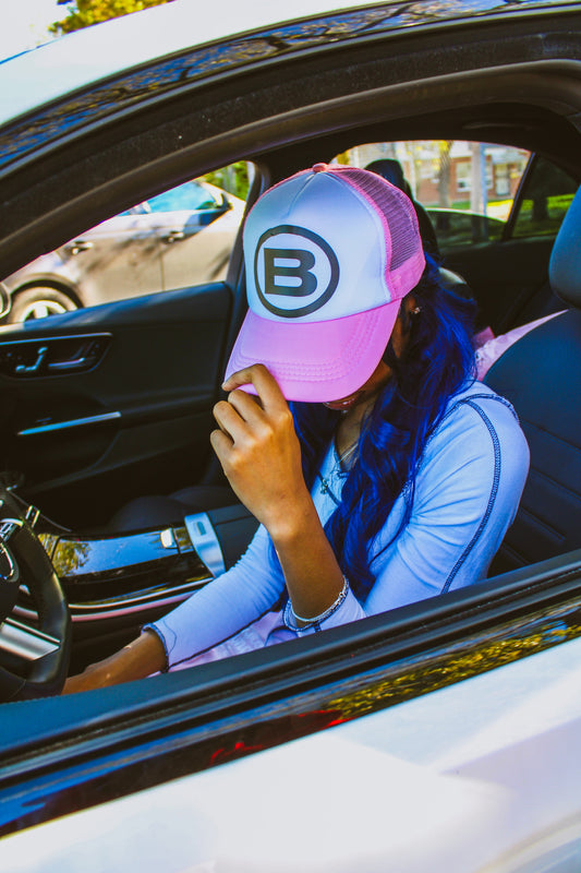 Solid “B”Trucker Hats
