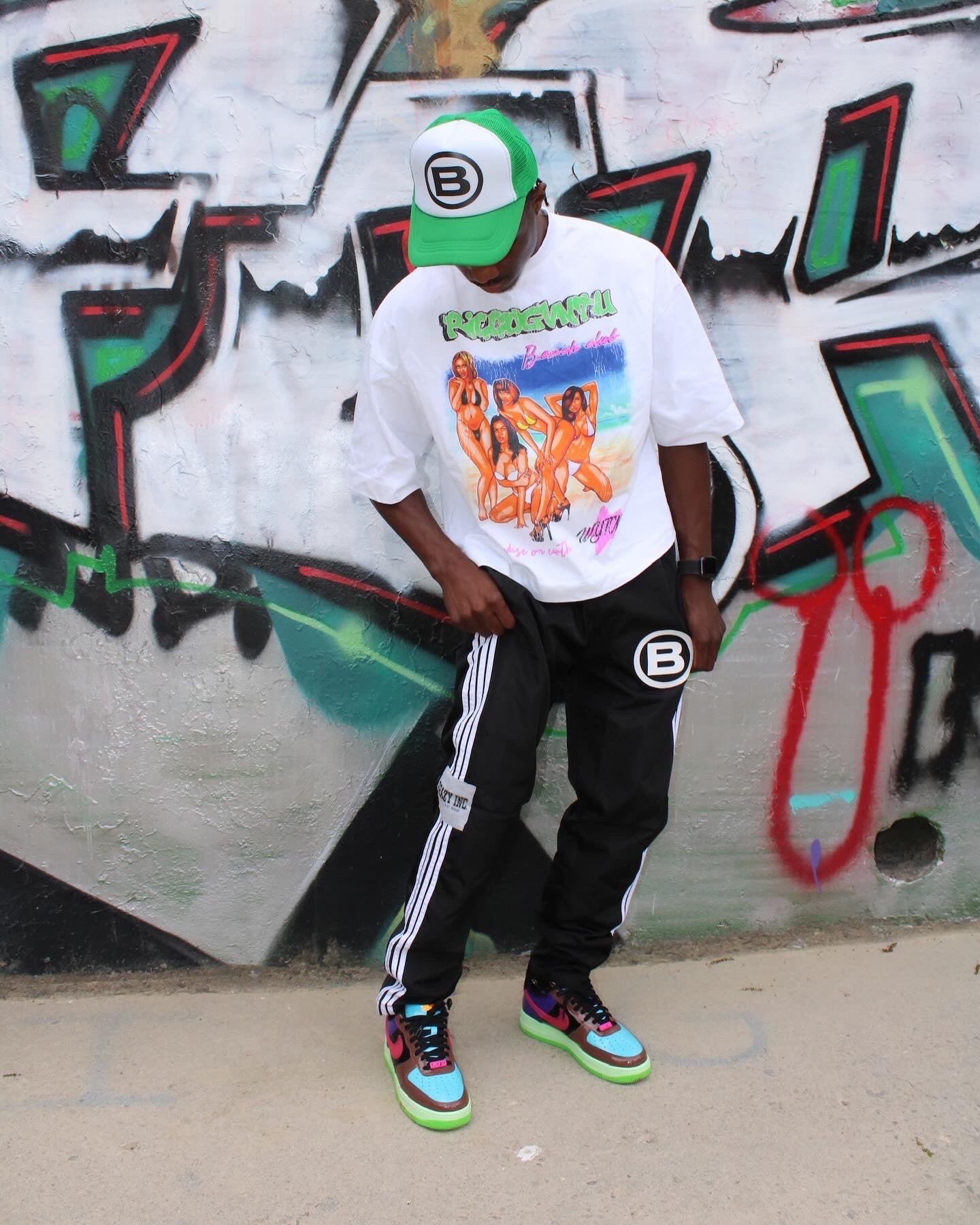 “Brazy Inc.” Track Pants