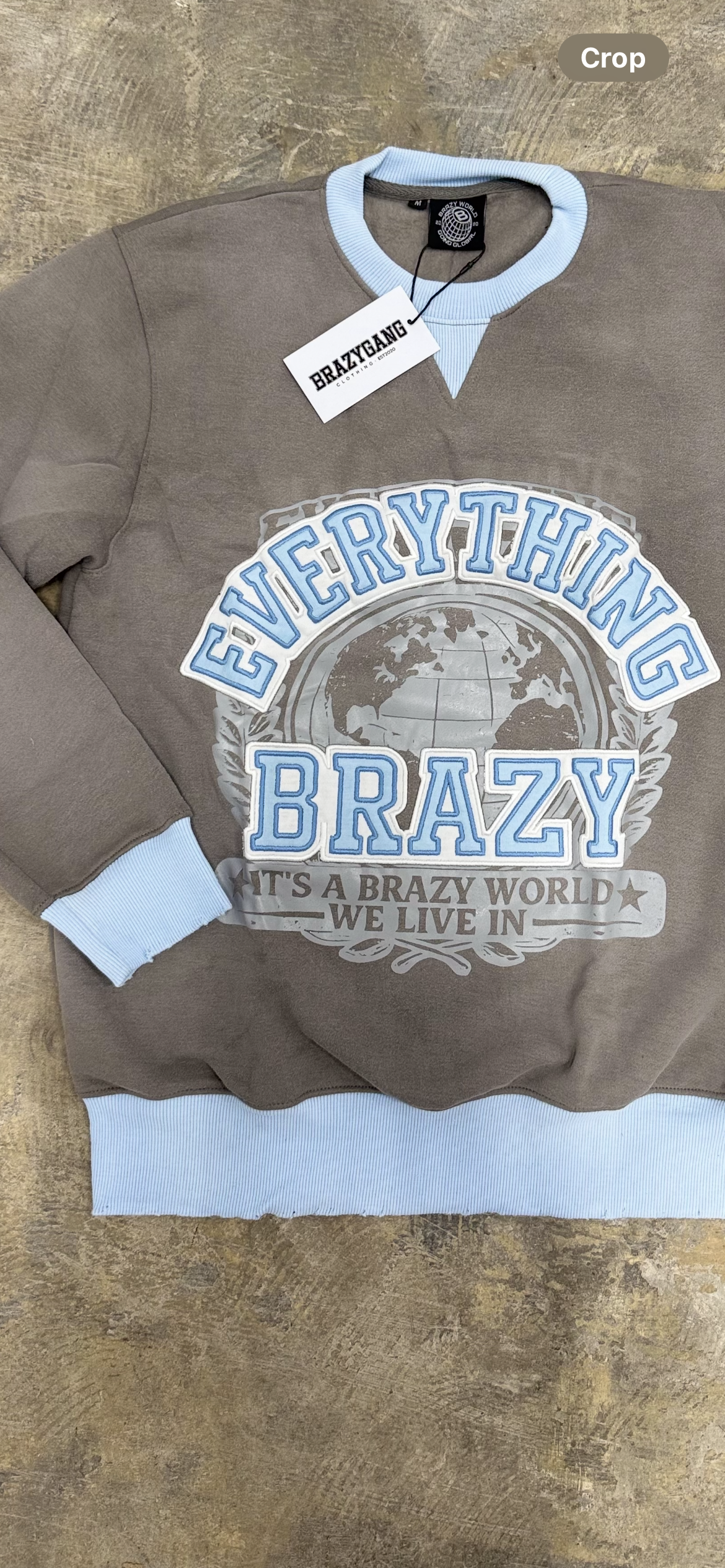 Everything Brazy Crewneck