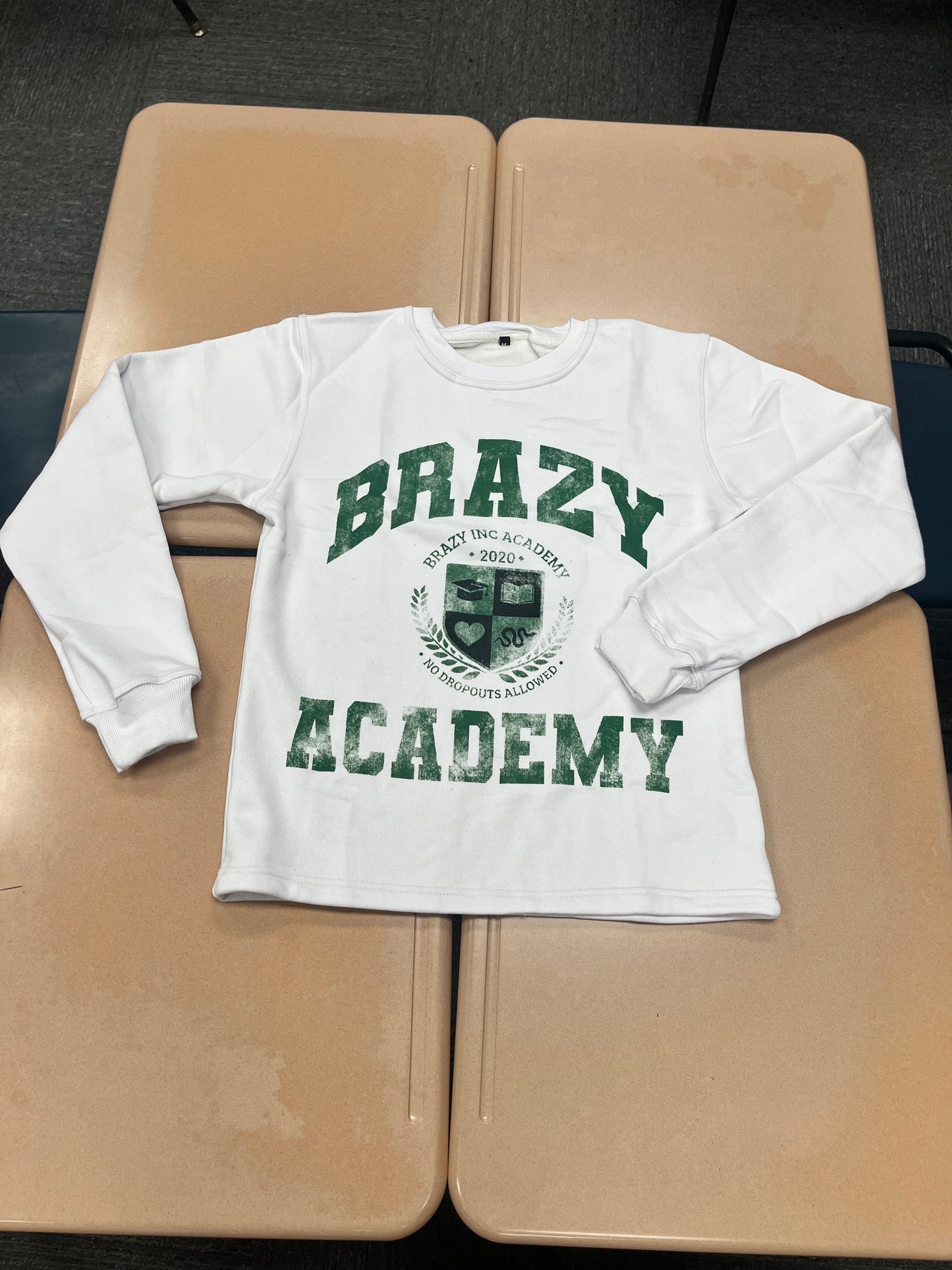 BA long sleeve crew neck tee